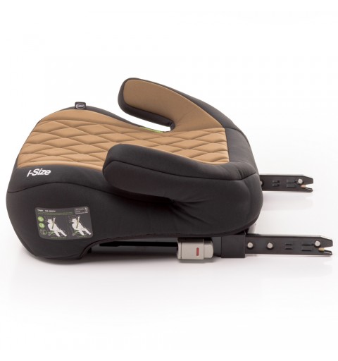 4Baby Hi-Fix - fotelik samochodowy isofix 125-150 cm, podstawka | Mokka